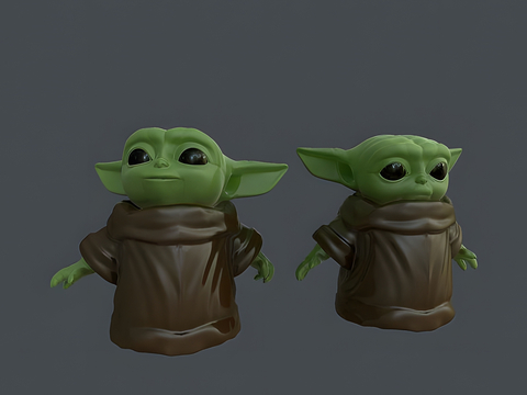 Baby Yoda Anime Characters