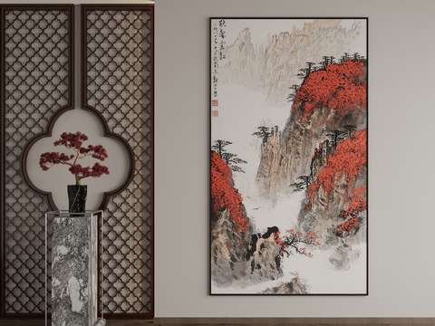 New Chinese Decorative Painting Landscape Painting Hanging Painting