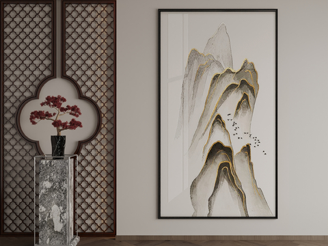 New Chinese Decorative Painting Landscape Painting Hanging Painting