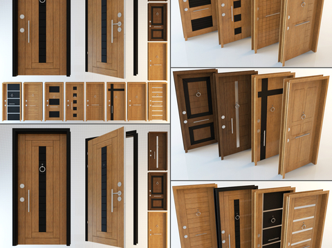 Modern Wooden Door