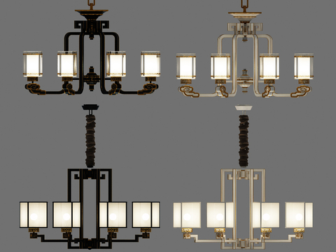 New Chinese Chandelier Hall Chandelier