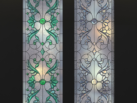 European-style craft glass color glass church glass window