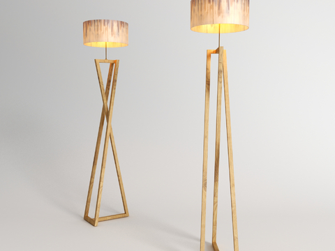 Japanese floor lamp