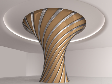 Special-shaped column, decorative column, modeling column