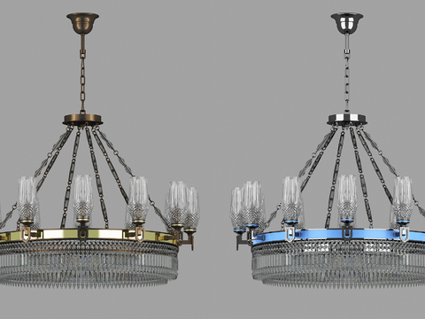 Jane European Crystal Chandelier art lamp