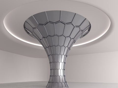 Special-shaped column, decorative column, modeling column