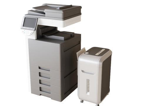 modern printer copy paper shredder