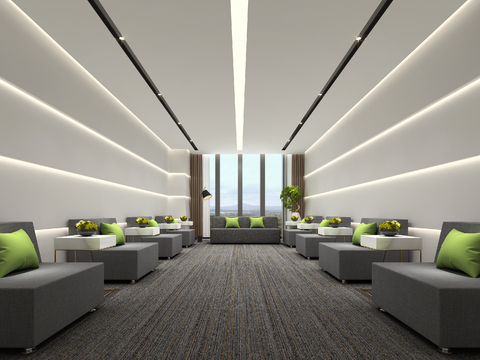 Modern Negotiation Room Reception Room