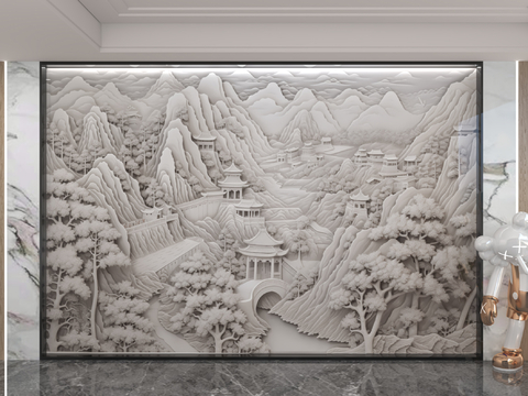 Modern Wall decorative wall relief wall