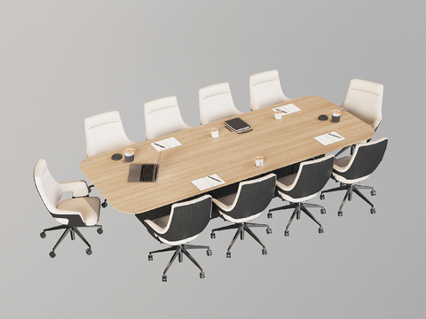 Modern conference table negotiation table