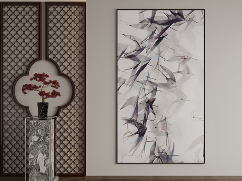 Neo-Chinese Style Decorative Painting Art Painting Hanging Painting