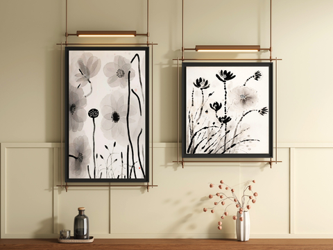 New Chinese Decorative Painting Ink Painting Hanging Painting