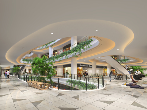 Shopping Mall Atrium