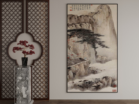 New Chinese Ink Painting Landscape Painting Decorative Painting