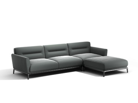 Modern corner sofa multiplayer sofa