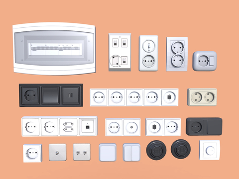 Hardware switch hardware socket electric box