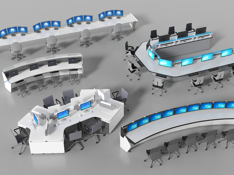 Monitoring Room Tables and Chairs Dispatching Table Command Table