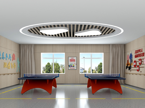 Table Tennis Room of Modern Activity Center