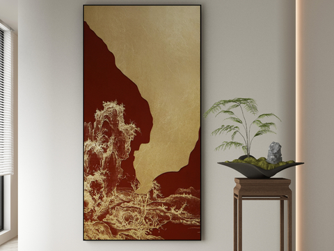 Neo-Chinese Style Decorative Painting National Tide Hanging Painting