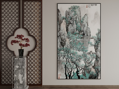 New Chinese Ink Painting Landscape Painting Decorative Painting