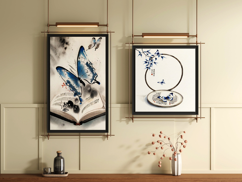 Neo-Chinese Style Decorative Painting Art Painting Hanging Painting