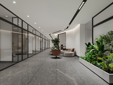 Modern office Corridor