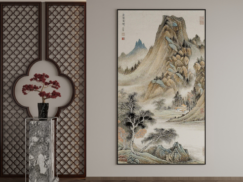 New Chinese Decorative Painting Landscape Painting Hanging Painting