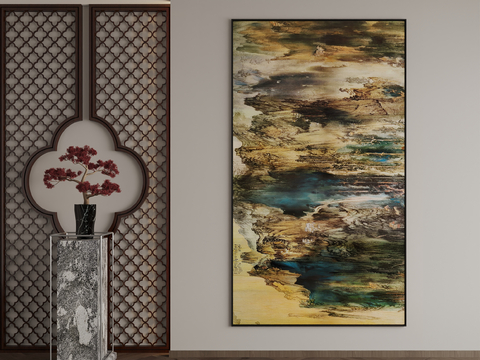 Neo-Chinese Style Decorative Painting Art Painting Hanging Painting