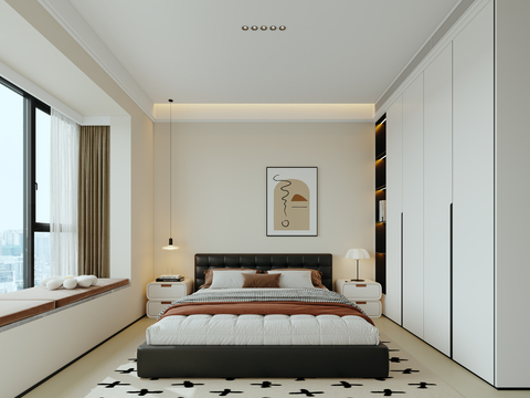 Modern Minimalist Bedroom Master Bedroom