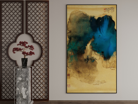 Neo-Chinese Style Decorative Painting Art Painting Hanging Painting