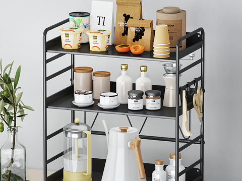 Coffee tea rack free