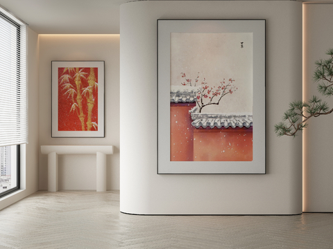 New Chinese Decorative Painting Architectural Painting Hanging Painting