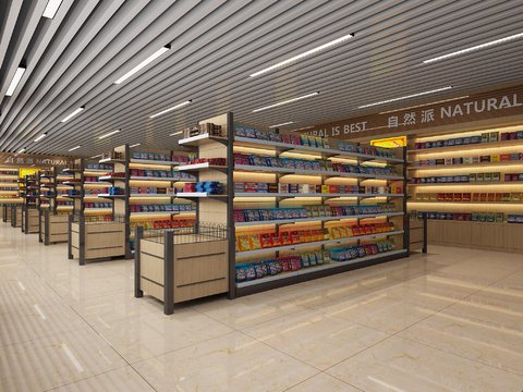 Modern Supermarket Commissary