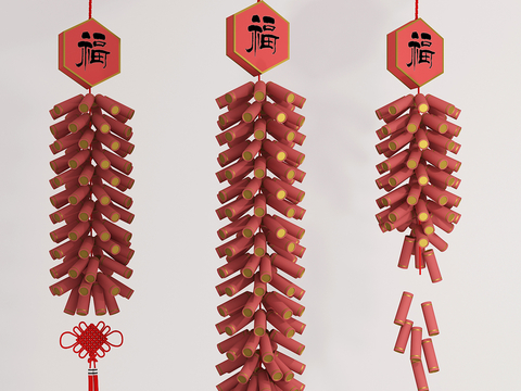 Traditional Chinese Firecracker Hanging Ornaments