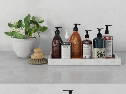 modern shower gel bathroom products toiletries