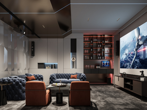 modern video room