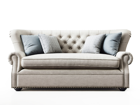 European-style double sofa