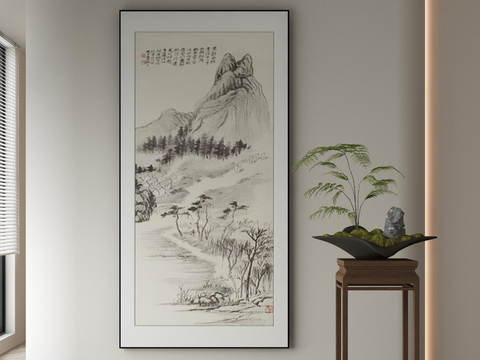 New Chinese Decorative Painting Landscape Painting Hanging Painting