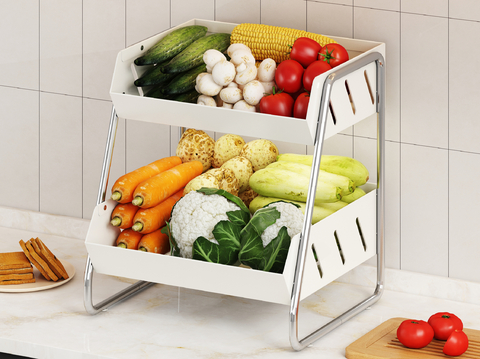 Free fruit and vegetable rack