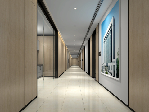 Company walkway Corridor