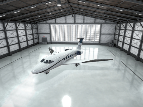 Aircraft Warehouse Aircraft Garage Aircraft Maintenance Room