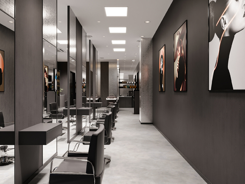 Modern Hairdresser Barber Shop