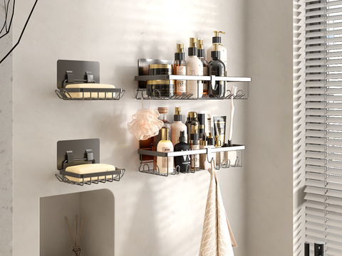 Bathroom Small Bathroom Storage Rack