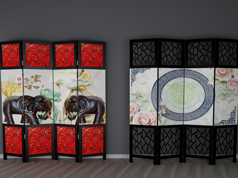 New Chinese Screen Folding Screen