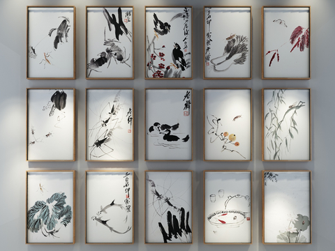 New Chinese Decorative Painting Ink Painting Hanging Painting