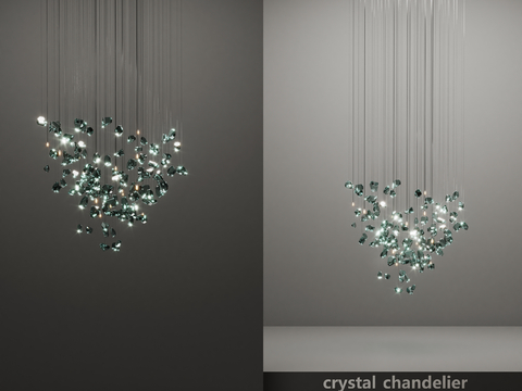 TECTA Affordable Luxury Style Crystal Chandelier Art Lamp