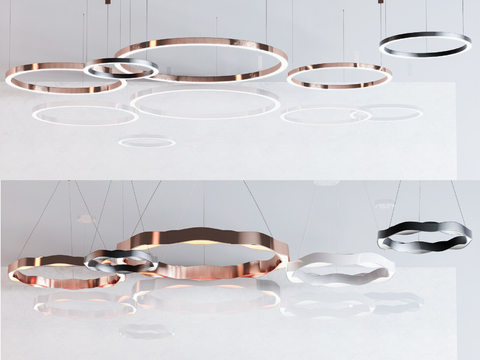 Modern ring chandelier