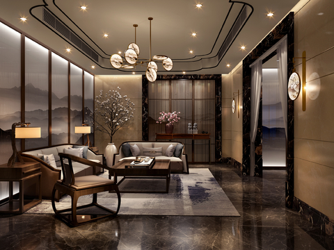 VIP Reception Area of New Chinese Hotel