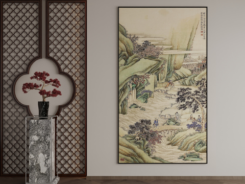 New Chinese Ink Painting Landscape Painting Decorative Painting