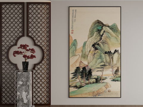 New Chinese Decorative Painting Landscape Painting Hanging Painting